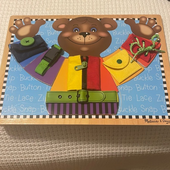 Melissa & Doug Basic Skills Puzzle Board - Picture 1 of 2
